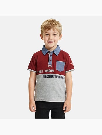 Lee Cooper - Polo niño de manga corta