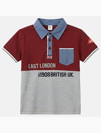 Lee Cooper - Polo niño de manga corta