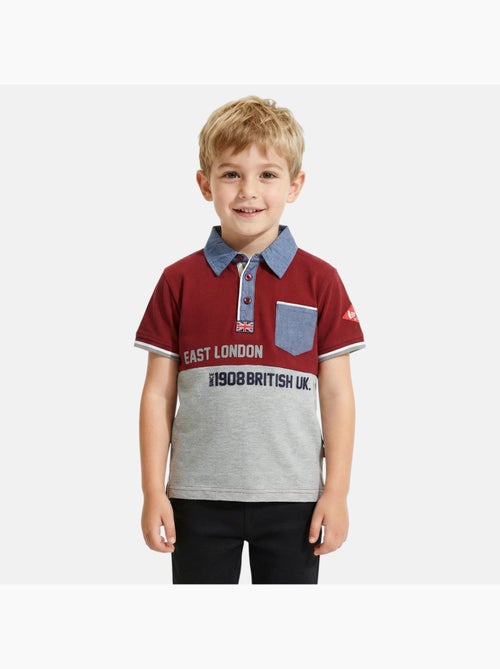 Lee Cooper - Polo niño de manga corta - Kiabi