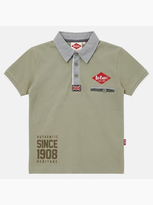 Lee Cooper - Polo niño de manga corta - Kiabi