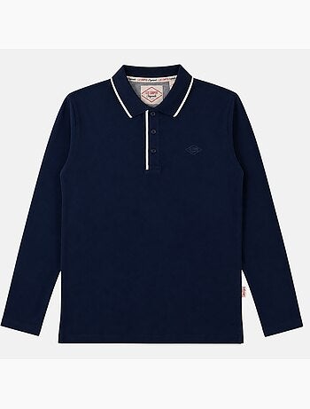 Lee Cooper - Polo para hombre de manga larga
