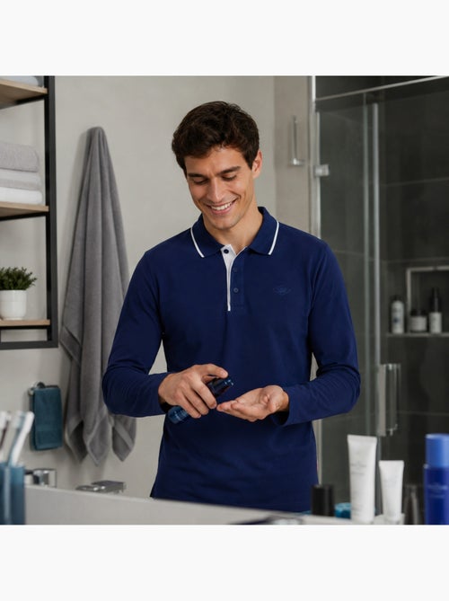 Lee Cooper - Polo para hombre  de manga larga - Kiabi