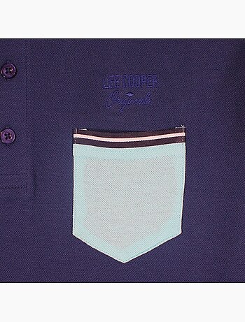 Lee Cooper - Polo para hombre de manga larga