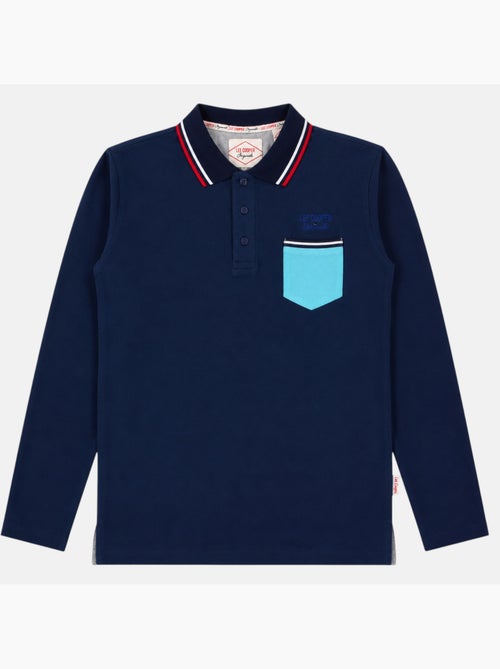 Lee Cooper - Polo para hombre  de manga larga - Kiabi