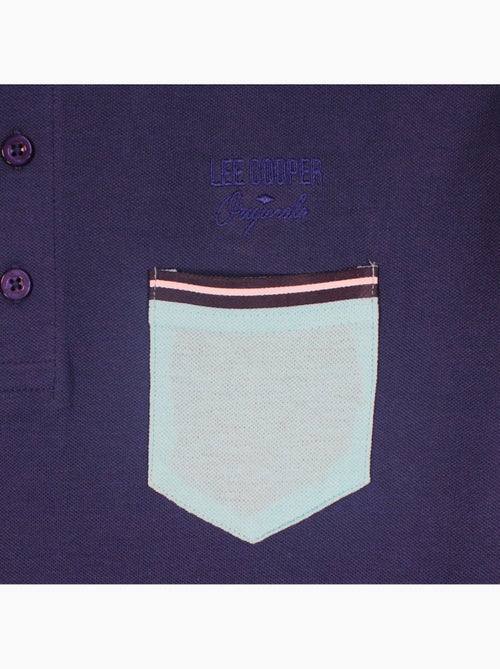 Lee Cooper - Polo para hombre  de manga larga - Kiabi