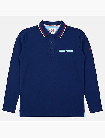 Lee Cooper - Polo para hombre de manga larga