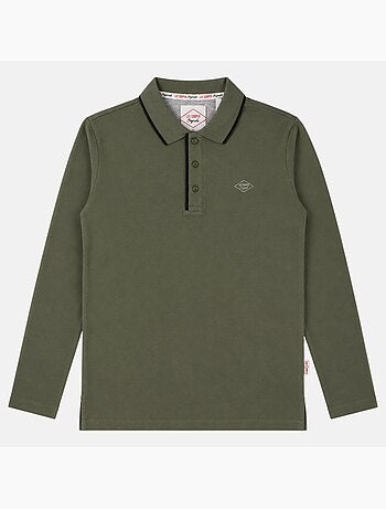 Lee Cooper - Polo para hombre de manga larga