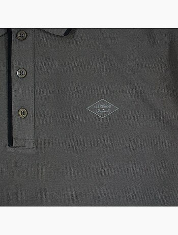 Lee Cooper - Polo para hombre de manga larga