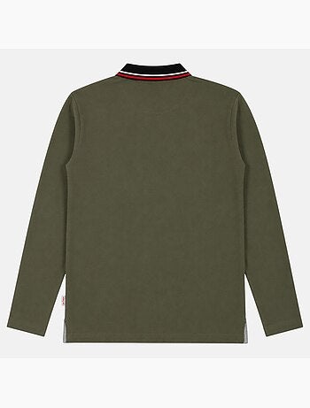 Lee Cooper - Polo para hombre de manga larga