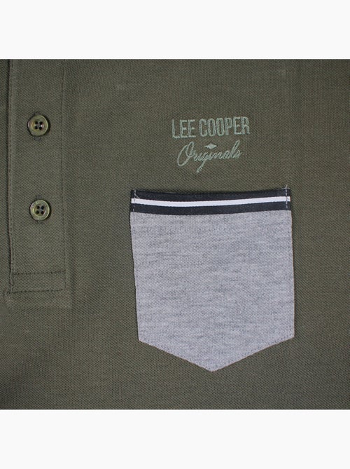 Lee Cooper - Polo para hombre  de manga larga - Kiabi