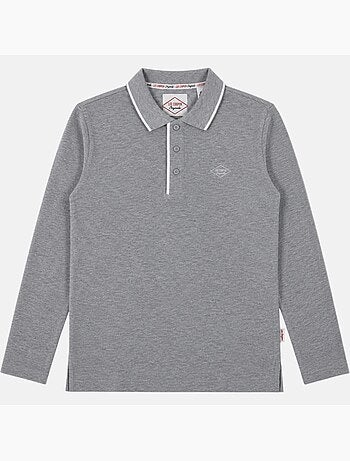 Lee Cooper - Polo para hombre de manga larga