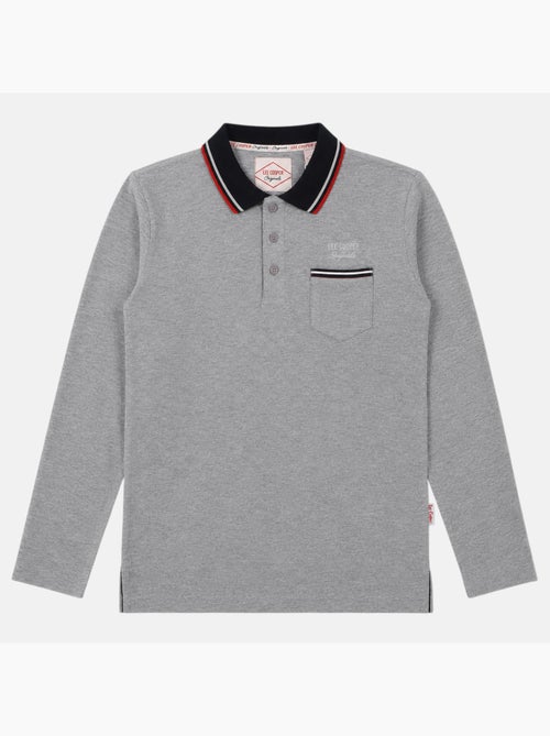 Lee Cooper - Polo para hombre  de manga larga - Kiabi
