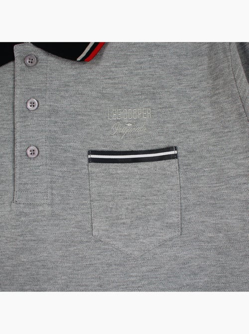 Lee Cooper - Polo para hombre  de manga larga - Kiabi