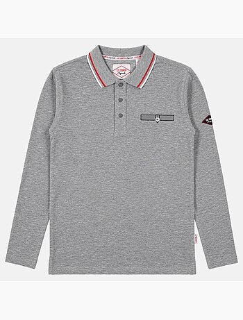 Lee Cooper - Polo para hombre de manga larga