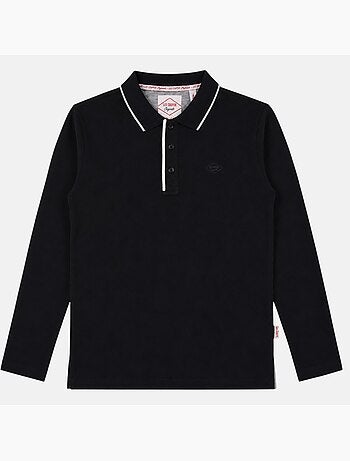 Lee Cooper - Polo para hombre de manga larga