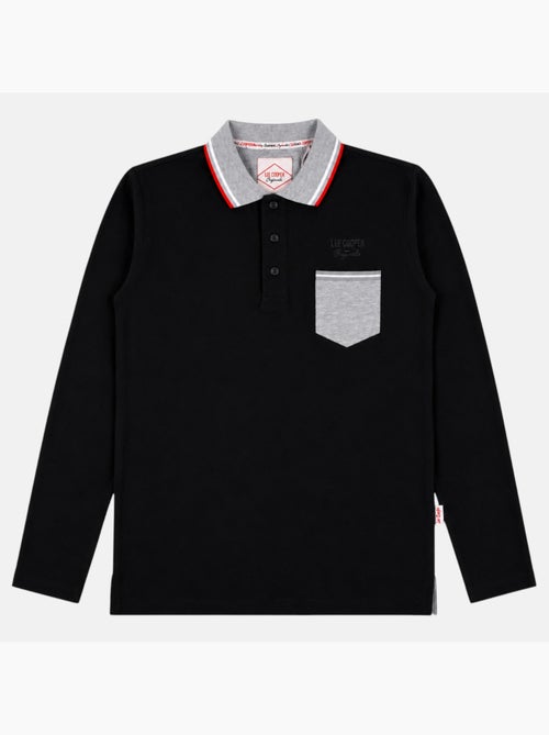Lee Cooper - Polo para hombre  de manga larga - Kiabi