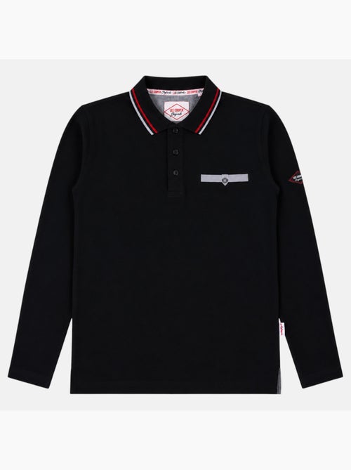 Lee Cooper - Polo para hombre  de manga larga - Kiabi