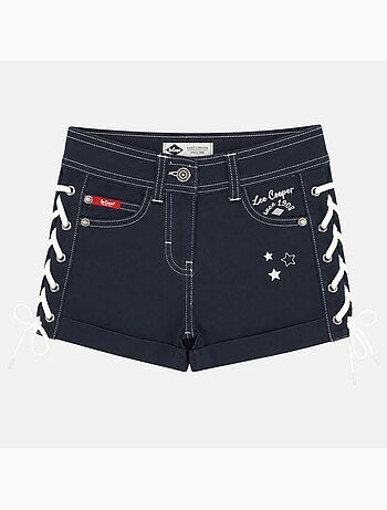 Lee cooper - short à lacet fille