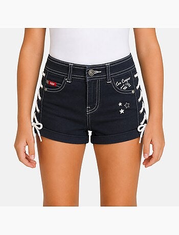 Lee cooper - short à lacet fille
