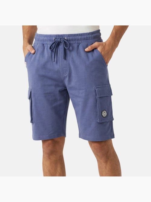 Lee Cooper - Short cargo hombre azul con bolsillos laterales - Kiabi