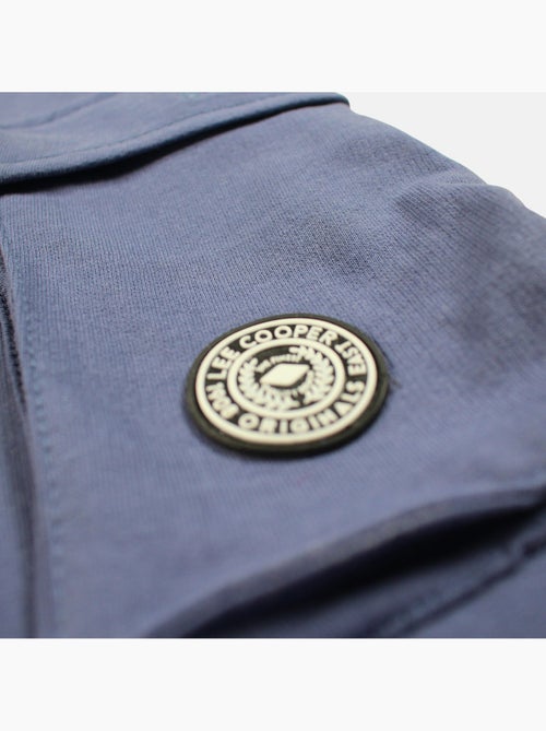 Lee Cooper - Short cargo hombre azul con bolsillos laterales - Kiabi