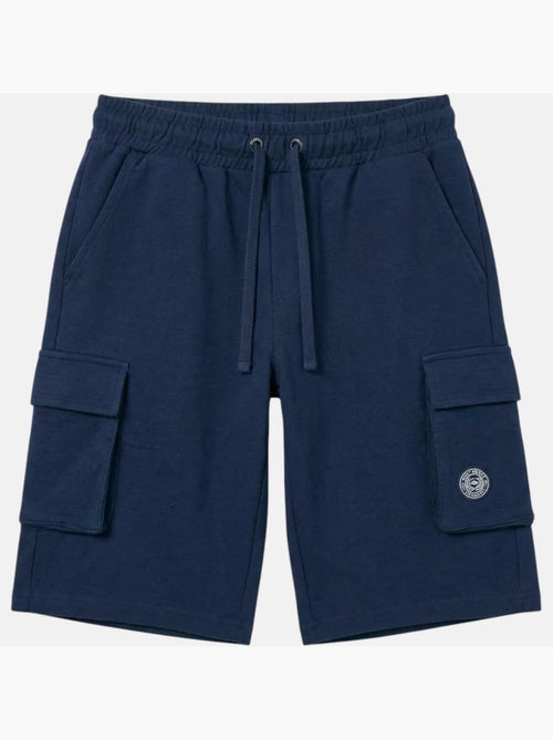 Lee Cooper - Short cargo hombre azul marino con bolsillos laterales - Kiabi