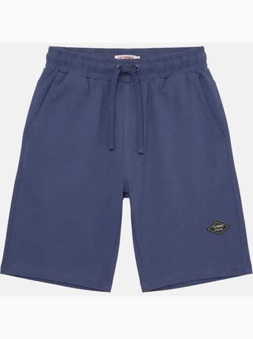 Lee Cooper - Short hombre azul con cintura elástica - Kiabi