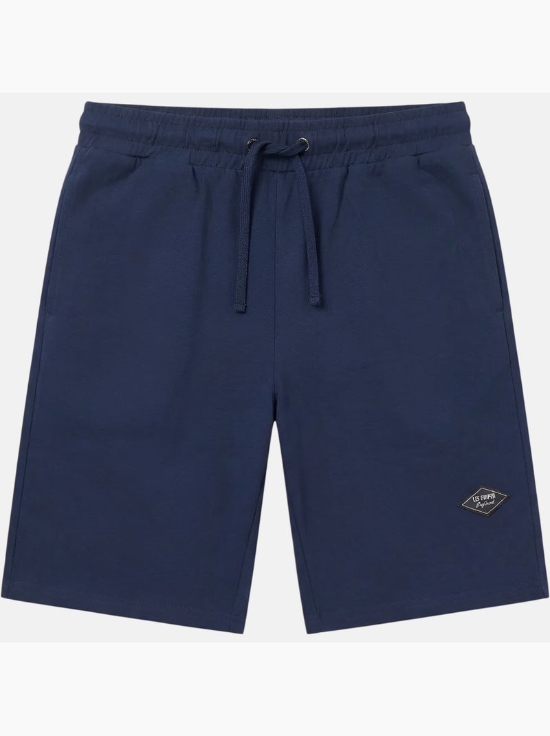 Lee Cooper - Short hombre azul marino con cintura elástica Azul marino - Kiabi