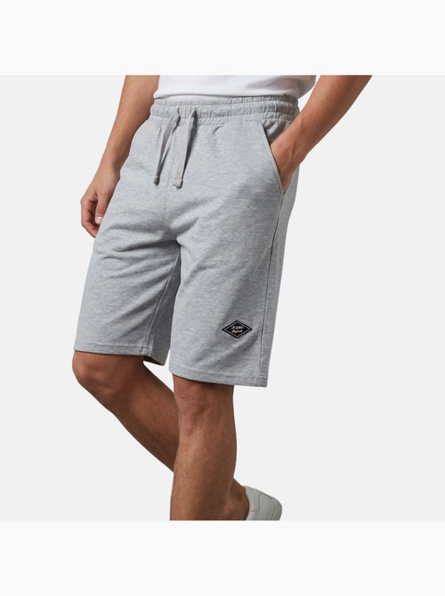 Lee Cooper - Short hombre gris en algodón - Kiabi