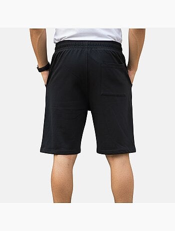 Lee Cooper - Short hombre negro con cintura elástica