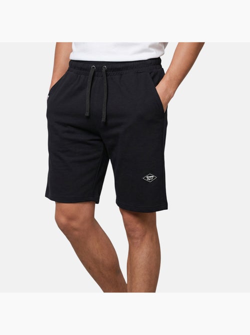 Lee Cooper - Short hombre negro con cintura elástica - Kiabi