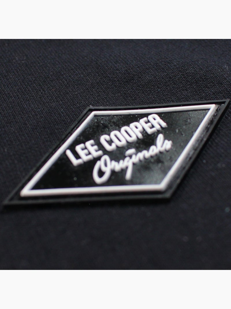 Lee Cooper - Short hombre negro con cintura elástica Negro - Kiabi