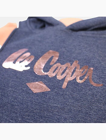 Lee Cooper - Sudadera con capucha niña