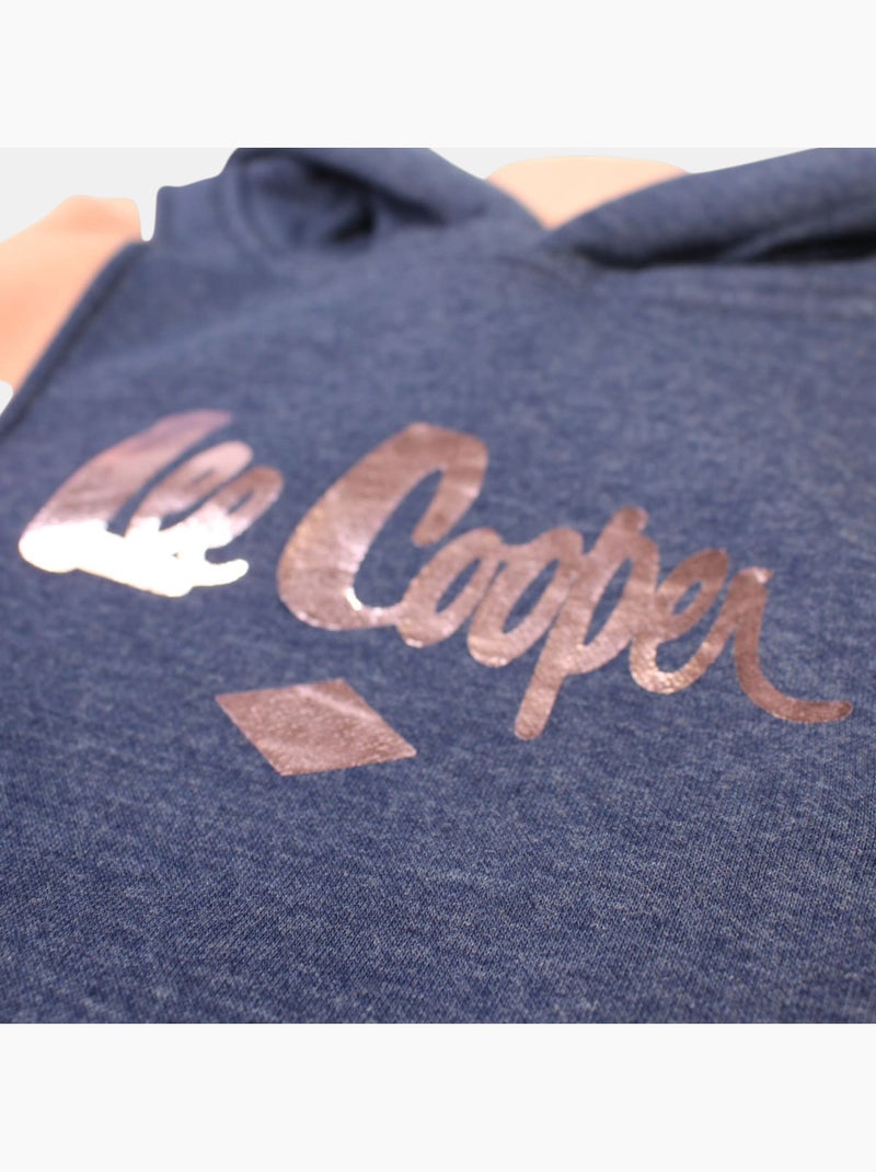 Lee Cooper - Sudadera con capucha niña Azul marino - Kiabi