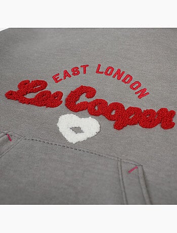 Lee Cooper - Sudadera con capucha niña