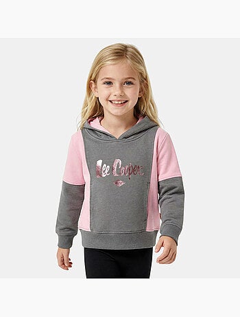 Lee Cooper - Sudadera con capucha niña
