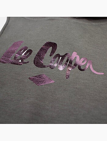 Lee Cooper - Sudadera con capucha niña