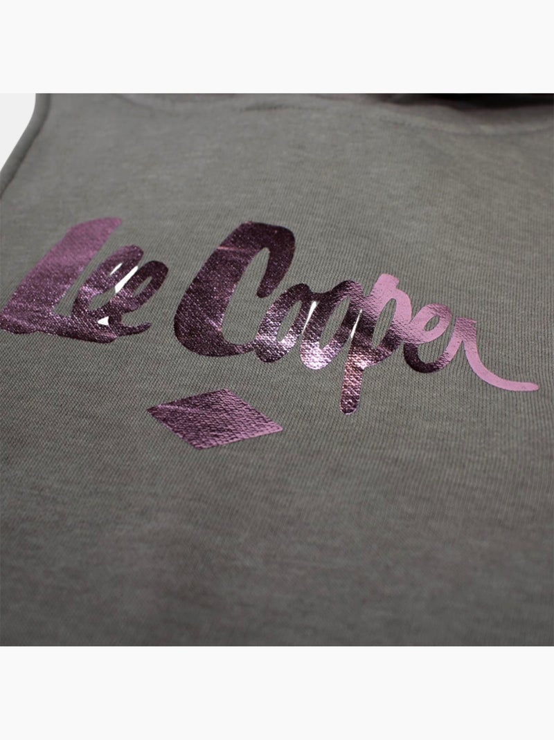Lee Cooper - Sudadera con capucha niña Gris - Kiabi