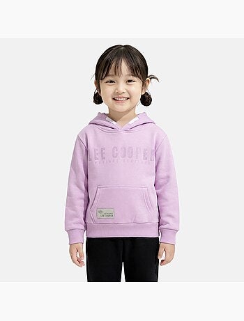 Lee Cooper - Sudadera con capucha niña
