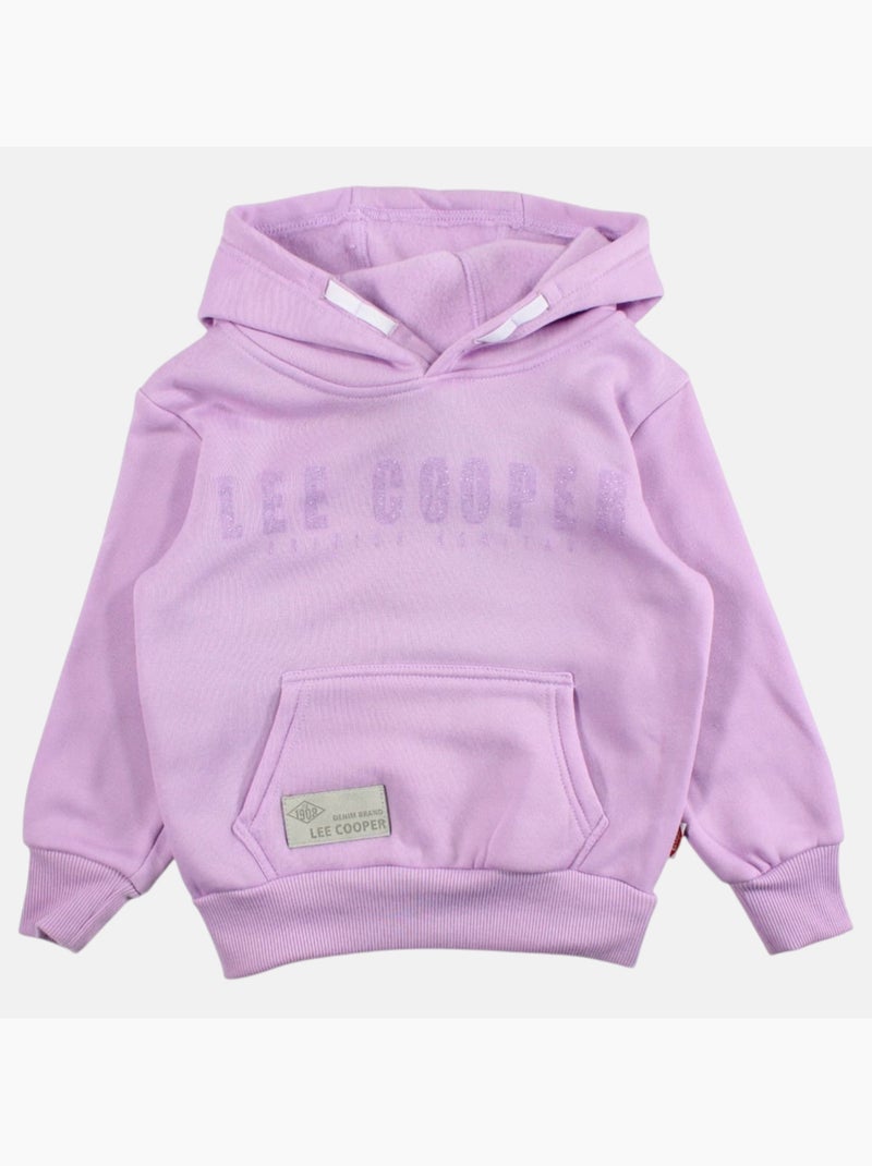 Lee Cooper - Sudadera con capucha niña Malva - Kiabi