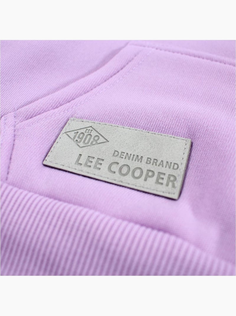Lee Cooper - Sudadera con capucha niña Malva - Kiabi