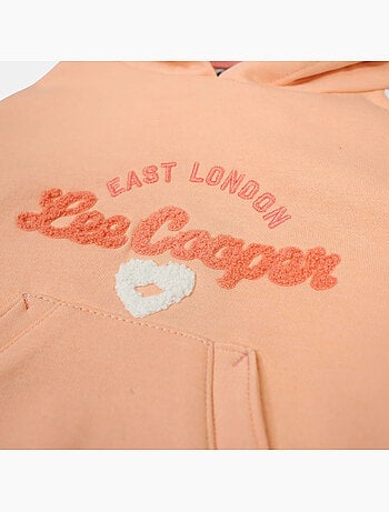 Lee Cooper - Sudadera con capucha niña