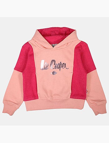 Lee Cooper - Sudadera con capucha niña