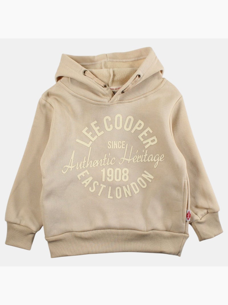 Lee Cooper - Sudadera con capucha niño Beige - Kiabi