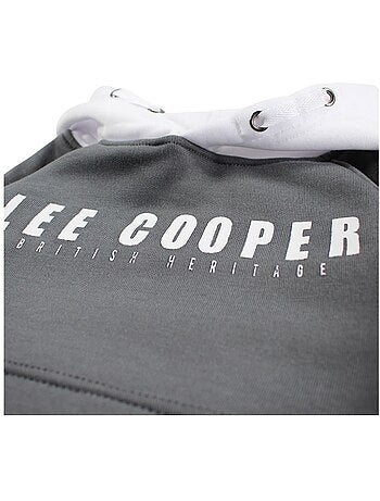 Lee Cooper - Sudadera con capucha niño