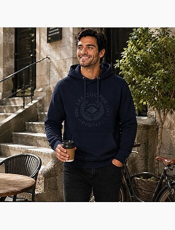 Lee cooper - sudadera con capucha para hombre