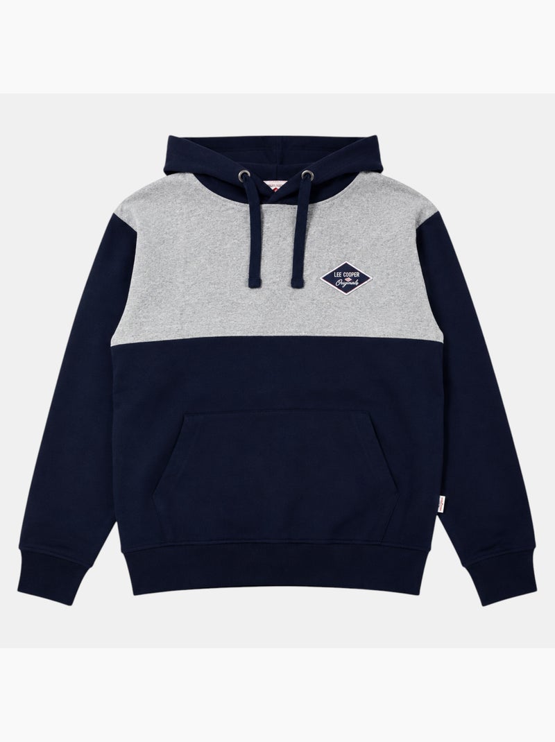 Lee cooper - sudadera con capucha para hombre Azul marino - Kiabi