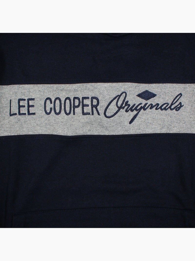 Lee cooper - sudadera con capucha para hombre Azul marino - Kiabi