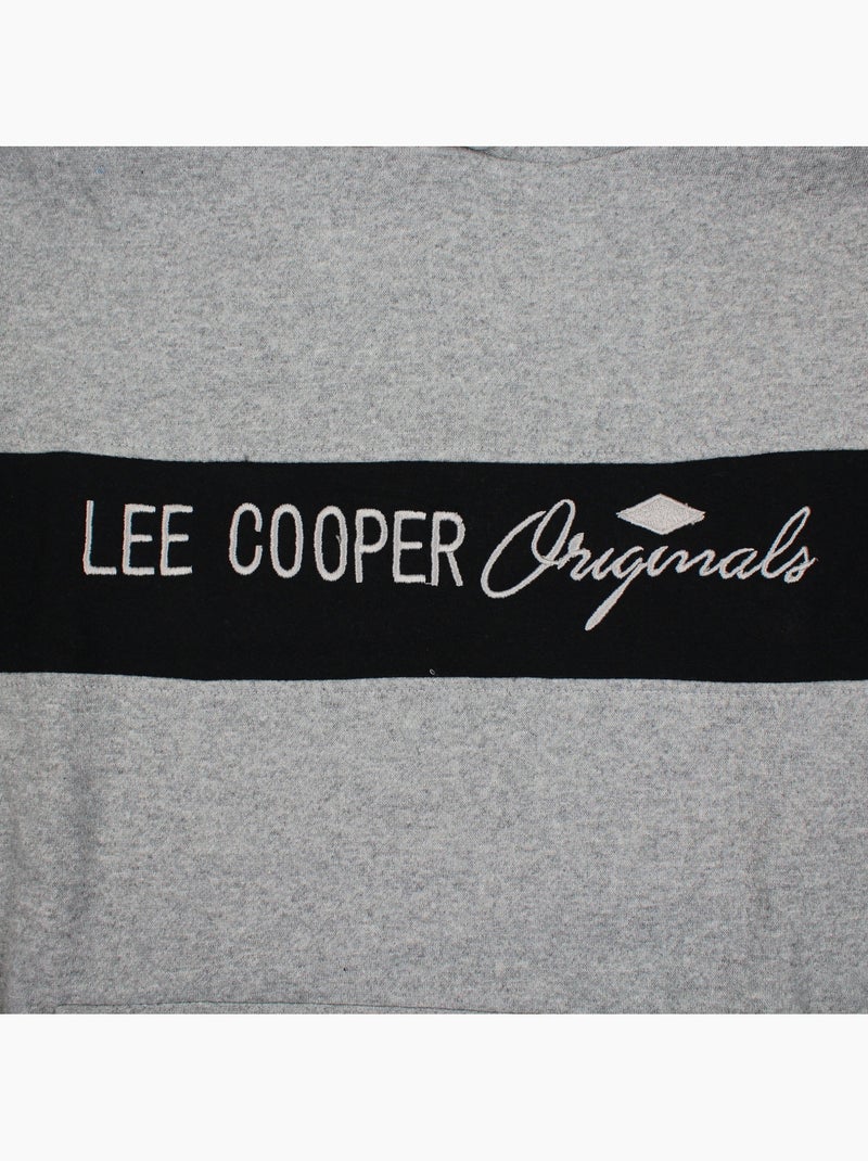 Lee cooper - sudadera con capucha para hombre Gris - Kiabi
