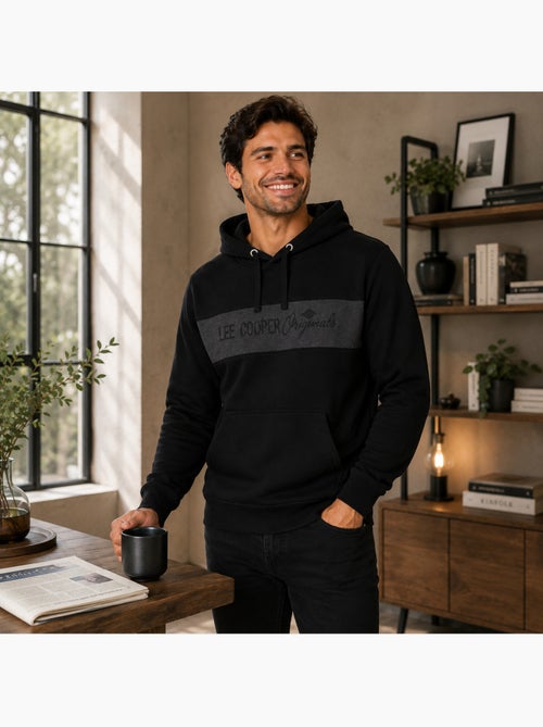 Lee cooper - sudadera con capucha para hombre - Kiabi Lee cooper - sudadera con capucha para hombre - Kiabi